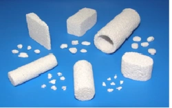 Implants from silico-calcium-phosphate bioceramics "BCS"