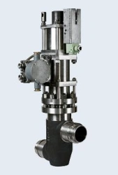 Pneumatically actuated bellows shut-off valve ZT96547 DN 100
