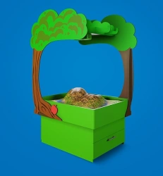 Interactive sandbox-table "Glade"
