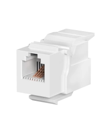 CADUCEUS ALING Experience Keystone RJ12 6P4C cat.3 module, white, art. no. 74303:CADUCEUS ALING Experience 74303