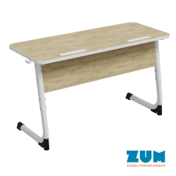 Pupil's table "Alter" adjustable, two-seater 3-5 g.r. (with table top angle adjustment), ZUM - SU.2.35.AU