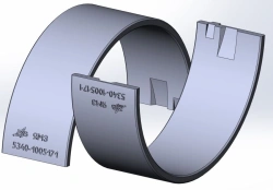 325.10-1005171 Lower main bearing shell