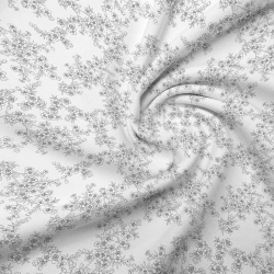 Ready-made smooth-dyed cotton fabric, percale art. 140, 100% cotton