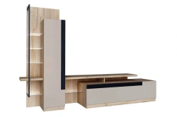 Cologne LD.674010.000 TV cabinet (Oak Gold/Kashmir )