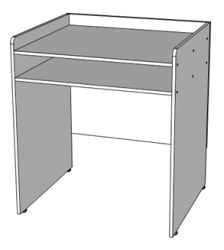 Toilet-diaper table
