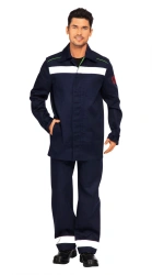 Suit (jacket, trousers) "HERCULES-1" for protection against elevated temperatures, sparks and splashes of molten metal (protecti