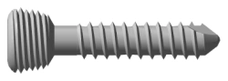 Cortical screw with conical thread (diameter 2,7mm; length 10...70mm.)