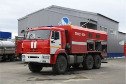 Fire pump station PNS-100, type 58815K43118, modification PNS-100, on chassis KAMAZ -43118-A5, 43118-50
