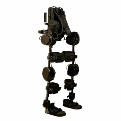 Robotic simulator with BOS for rehabilitation of walking skills with built-in system of synchronised electrical stimulation "E