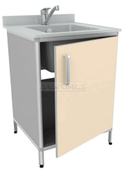 Table-table with sink STM-1 from the set of furniture for clinical diagnostic laboratories "Medent-2" from the sets of furniture