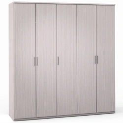 FU1 5-door wardrobe (2+1+2) from the "Flash" bedroom furniture set