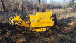 Topmatic SC-570 stump grinder with blade