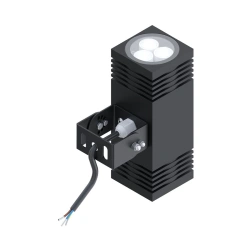Architectural luminaire SVETHOLL Buffy double square with groove surface-mounted L58 B58 H160 power supply unit in LED 8W housin