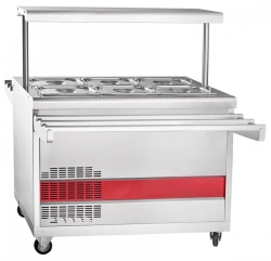 Refrigerated high-temperature display counter PVV(H)-70PM