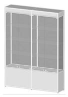 Display case 1751 x 400 x 2400