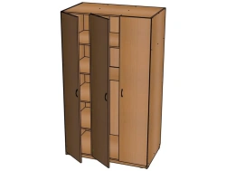 Cupboard for cots and mattresses No.2/ W34