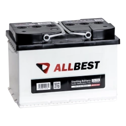 Lead battery for starting piston engines 6ST-77VL "ALLBEST"