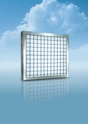 Panel air filter