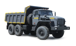 Dump truck Ural 55571-72 with "4320" type cab (Possible equipment: gearboxes YaMZ: 0905, 1105, 1205, 1909; clutch, clutch