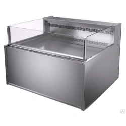 Display case refrigerated universal open "Fish-on-ice" Valencia mini VHSlo-1,875