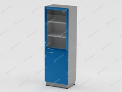 Laboratory cupboard Pro SHL series (narrow/glass)