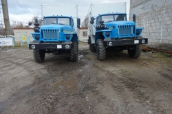 Special van with CMU produced by INMAN JSC, on URAL 5557-18, 55571-18 chassis. Mark GIRD. Type 5849H3. Modification