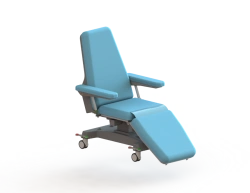 Medical functional chair with electric drive for examination and therapeutic procedures "Stavro-Med", base M3