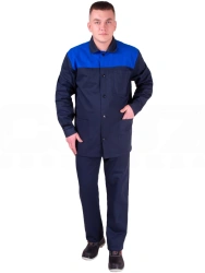 Men's working suit "Trudenik", cotton-polyester fabric (jacket+pants)