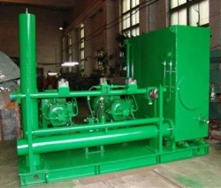 Hydraulic pumping and accumulator stations (HAS) on the basis of universal hydraulic modules IPK