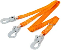 Adjustable double-branched belt sling Ard