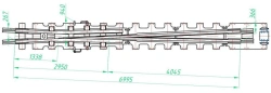 CRESTONE of type P65 of grade 1/11 (project 2561.05.000/01)