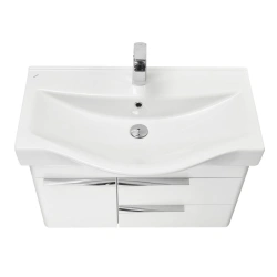 Undermount sink cabinet Aquaton Beverly 80 white 1A235501BV0101.A235.5.01B.V01.0