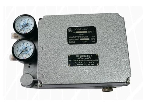 Electric Pneumatic Positioners EPP-Ex for Hazardous Processes