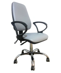 Armchair model Grant chrome
