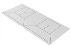 Sheets with city markings
