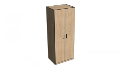 Double-door wardrobe for clothes and linen "MNS"