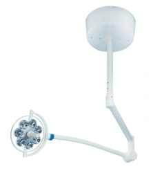 Surgical ceiling luminaire with emergency power supply adjustable single unit "EMALED 200 A"