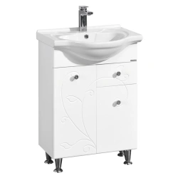 Pedestal under sink Aquaton Liana 60 M white 1A162901LL0101.A162.9.01L.L01.0