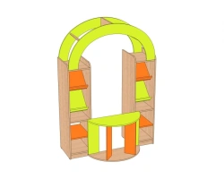 Play corner "Shop with counter" children's IU-MK