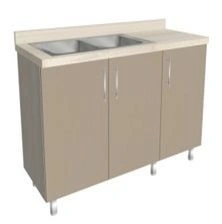Two-cup sink cabinet (right-left) KSSm 1-05