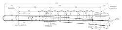 P50 type 1/11 gauge 1,435 mm railway crossing of 2642.00.000-60 project 2642.00.000-60