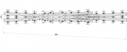 Cross member of type P65 of mark 1/11 of project ?01.001.8000.00