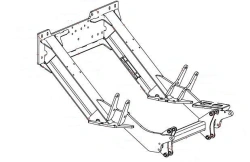 110210, REAR FRAME DMC (02/K3)