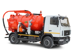 Sludge sucking machine KO-524, type 5340, modifications KO-524, base chassis: MAZ-5340C2, MAZ-534025.