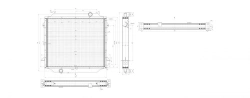 Water radiator K-701. 1301. 1000