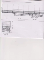 Semitrailer PB-2, type PB2, modification 92298-0000010-01. Axial unit AGOS-2-GT7-00.00.000-01