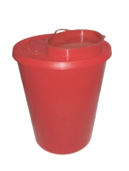 Container for collection, storage, transport and disposal of cutaneous waste MK-01 according to TU 9398-001-44941910-2015, singl