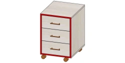 Wooden bedside table: art.no.020/2019