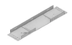 Cable tray horizontal swivelling adjustable for cable trays type 1 and type 3 (PGR-LKU)