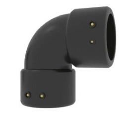 Electrically welded polyethylene branch